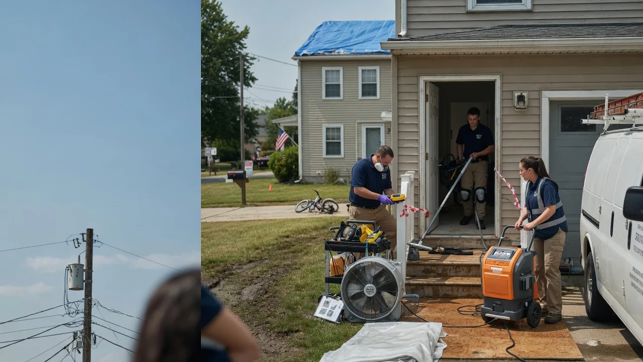 Water Damage Repair in Vandalia, OH near me